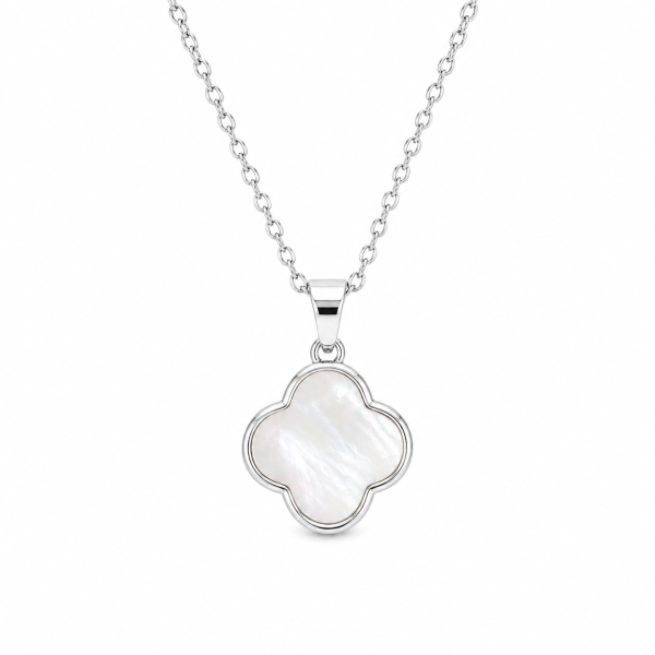 Silver Clover Pendant – ZILVARA